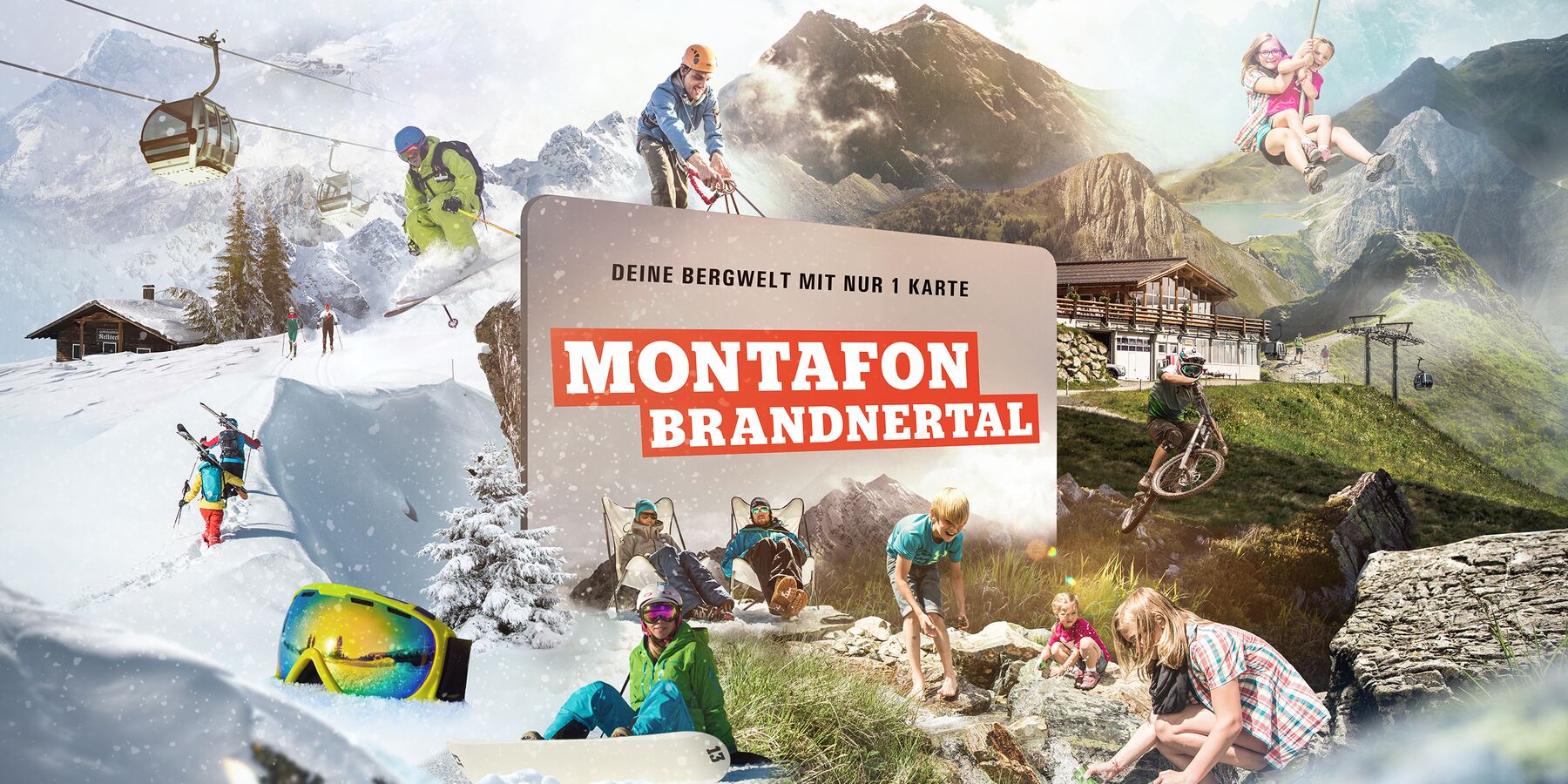 Montafon Brandnertal - Deine Bergwelt mit nur 1 Karte